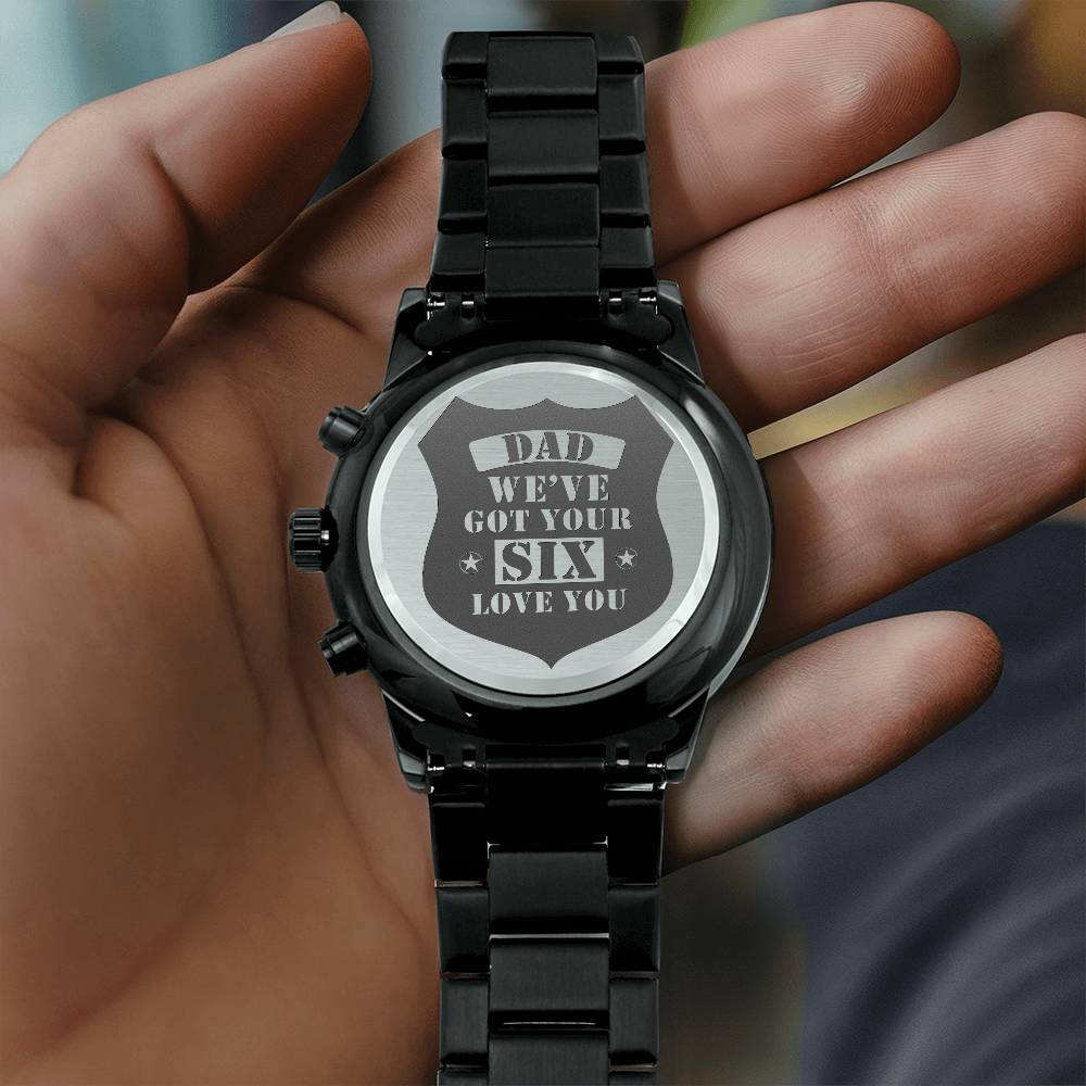 Engraved Watch We&