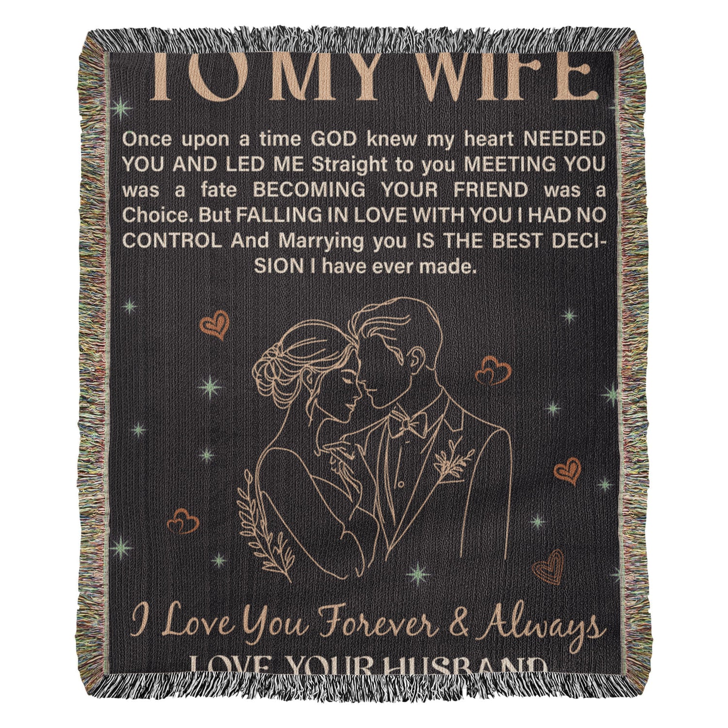 To My Wife - Heirloom Blanket
